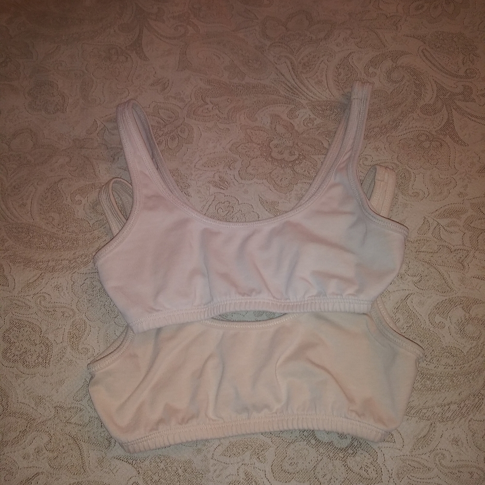Set Of Two Mate The Label Organic Comfort Scoop Bralette Bras